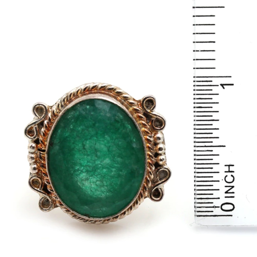 Quench Crackled Quartz Ring